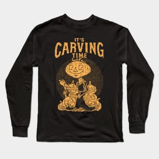 CARVING TIME - 1 INK Long Sleeve T-Shirt